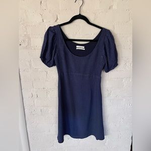 Urban Outfitters blue print dress size XS